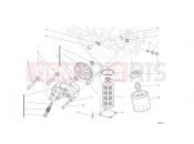 DUCATI 2013 Diavel Strada FILTRI E POMPA OLIO