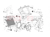 DUCATI 2013 Diavel Strada RADIATOR, WATER,RH