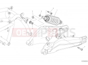 DUCATI 2019 Scrambler 1100 REAR SHOCK ABSORBER