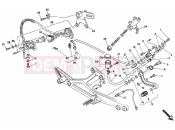 DUCATI Monster 400 REAR BRAKE SYSTEM » BRAKING SYSTEM