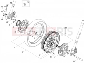 MOTOGUZZI V85 TT Strada E5+ (EU) Front wheel