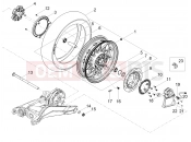 MOTOGUZZI V85 TT Strada E5+ (EU) Rear wheel