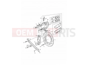 TRIUMPH THUNDERBIRD Rear Brake Disc and Caliper