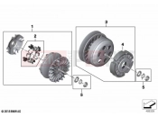 CVT unit | CVT unit - BMW Motorrad C 400 X (0C09, 0C19) 2019