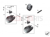 LED additional headlight | LED additional headlight - BMW Motorrad C 400 X (0C09, 0C19) 2019