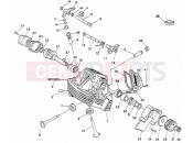 DUCATI 1997 Supersport 400 SS VERTICAL CYLINDER HEAD » VALVE DRIVE