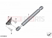 Gas pressurized spring | Gas pressurized spring - BMW Motorrad C 400 X (0C09, 0C19) 2019