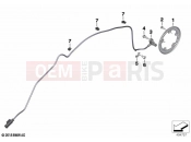 BMW Motorrad BMW 2018 C-Models C 400 X (0C09, 0C19) Rotational-speed sensor, rear | Rotational-speed sensor, rear