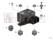 BMW Motorrad BMW 2018 C-Models C 400 X (0C09, 0C19) Starter relay | Starter relay