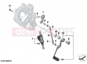 Outer gearshift parts - BMW Motorrad F 900 R (0K11, 0K13) 2024