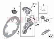 Rear wheel brake - BMW Motorrad F 900 R (0K11, 0K13) 2024
