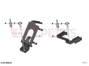 Telematics control unit holder - BMW Motorrad F 900 R (0K11, 0K13) 2024