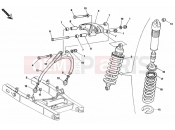 DUCATI 1997 Monster 900 REAR SHOCK ABSORBER » SWING ARM