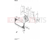 SUZUKI AN400A L2 (2012) Burgman 400 (E19, E24) 24 - RADIATOR
