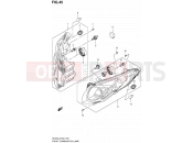SUZUKI AN400A L2 (2012) Burgman 400 (E19, E24) 45 - FRONT COMBINATION LAMP (AN400L2 E02)