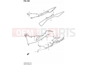 SUZUKI AN400A L2 (2012) Burgman 400 (E19, E24) 100 - SIDE LEG SHIELD (AN400ZAL2 E51)