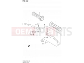 SUZUKI AN400A L2 (2012) Burgman 400 (E19, E24) 122 - HANDLE LEVER (AN400AL2 E24)