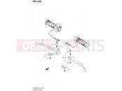 SUZUKI AN400A L2 (2012) Burgman 400 (E19, E24) 125 - HANDLE LEVER (AN400ZAL2 E51)