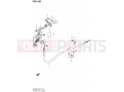 SUZUKI AN400A L2 (2012) Burgman 400 (E19, E24) 129 - BRAKE LOCK LEVER