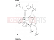 SUZUKI AN400A L2 (2012) Burgman 400 (E19, E24) 175 - FRONT BRAKE HOSE (AN400AL2 E19)