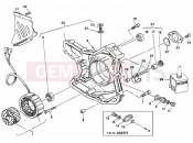 DUCATI 1997 Supersport 900 SS GENERATOR COVER FM <007088 » IGNITION SYSTEM