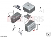 Luggage system Vario - BMW Motorrad F 800 GS (0K51, 0K53) 2024