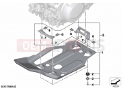 Engine underride protection aluminium  2 - BMW Motorrad F 800 GS (0K51, 0K53) 2024