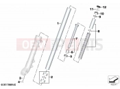 Stanchion / damper / spring - BMW Motorrad F 800 GS (0K51, 0K53) 2024
