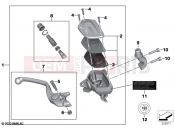 Control assembly fitting - BMW Motorrad F 800 GS (0K51, 0K53) 2024