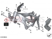 Front frame - BMW Motorrad F 800 GS (0K51, 0K53) 2024