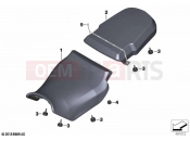 Motorcycle seat BehÃ¶rde - BMW Motorrad F 800 GS (0K51, 0K53) 2024