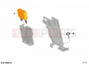 Fuse Maxi, orange - BMW Motorrad F 800 GS (0K51, 0K53) 2024
