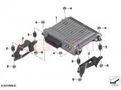 BMW Motorrad BMW 2024 K models K 1600 Bagger 22 (0F61, 0F63) Control unit, audio system | Control unit, audio system