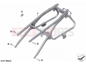 BMW Motorrad BMW 2024 K models K 1600 Bagger 22 (0F61, 0F63) Rear frame | Rear frame