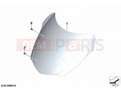 BMW Motorrad BMW 2024 K models K 1600 Bagger 22 (0F61, 0F63) Windshield, low | Windshield, low