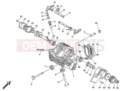 DUCATI 1996 Monster 400 VERTICAL CYLINDER HEAD » VALVE DRIVE