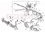 DUCATI 1996 Supersport 750 SS FRONT BRAKE SYSTEM DOUBLE DISC » BRAKING SYSTEM