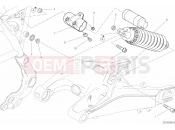 DUCATI 2017 Scrambler Desert Sled REAR SUSPENSION