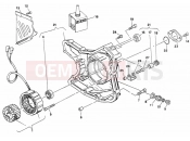 DUCATI 1996 Supersport 900 SS GENERATOR COVER DM 007089&GT; » IGNITION SYSTEM