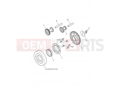 Triumph 2023 Speed Twin 1200 Starter Drive Gears