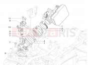 PIAGGIO Beverly 310 Classic - Sport E5+ (EU) Throttle body - Injector - Induction joint