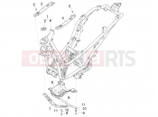 PIAGGIO Beverly 400 Deep Black E5 (EU) Frame/bodywork