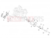 PIAGGIO Beverly 400 Deep Black E5 (EU) Rocking levers support unit