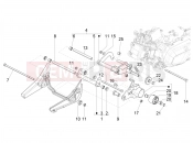 PIAGGIO BV 400 Deep Black E5 (CA, USA) Swinging arm