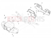 Handlebars coverages - Piaggio Medley 125 E5 (EU) 2022