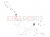 Driving mirror/s - Piaggio Medley 200 E5+ (EU) 2025