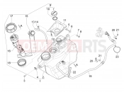 Fuel tank - Piaggio MP3 310 HPE / HPE Sport E5+ (EU) 2025