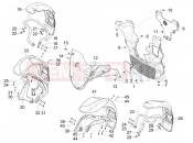 Wheel huosing - Mudguard - Piaggio MP3 310 HPE / HPE Sport E5+ (EU) 2025