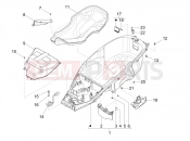 PIAGGIO MP3 400 HPE Classic-Sport E5+ (EU) Helmet huosing - Undersaddle