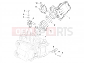 PIAGGIO MP3 400 HPE Classic-Sport E5+ (EU) Throttle body - Injector - Induction joint